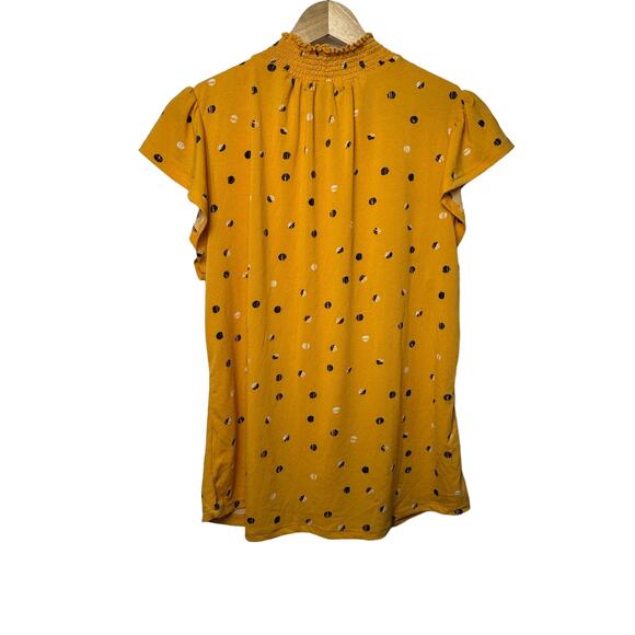 Adrienne Vittadini Large Ruffle Sleeve Top - Picture 3 of 4